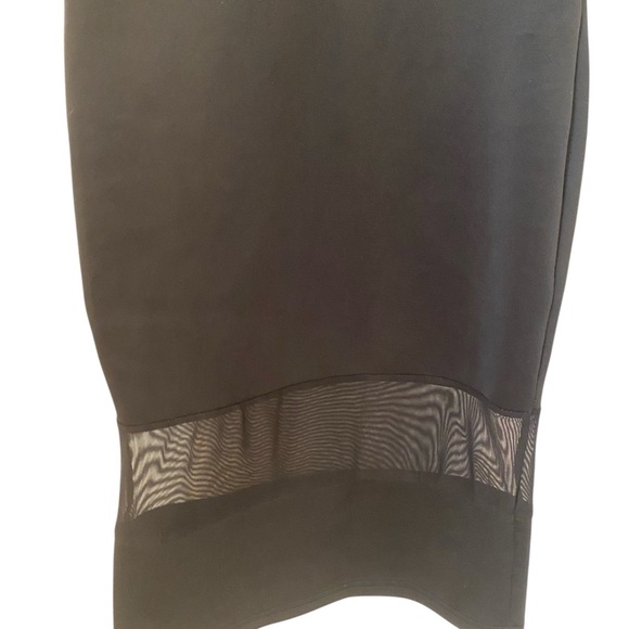 L’atiste By Amy Womens Black Sheer Panel Bodycon Dress - Picture 6 of 8